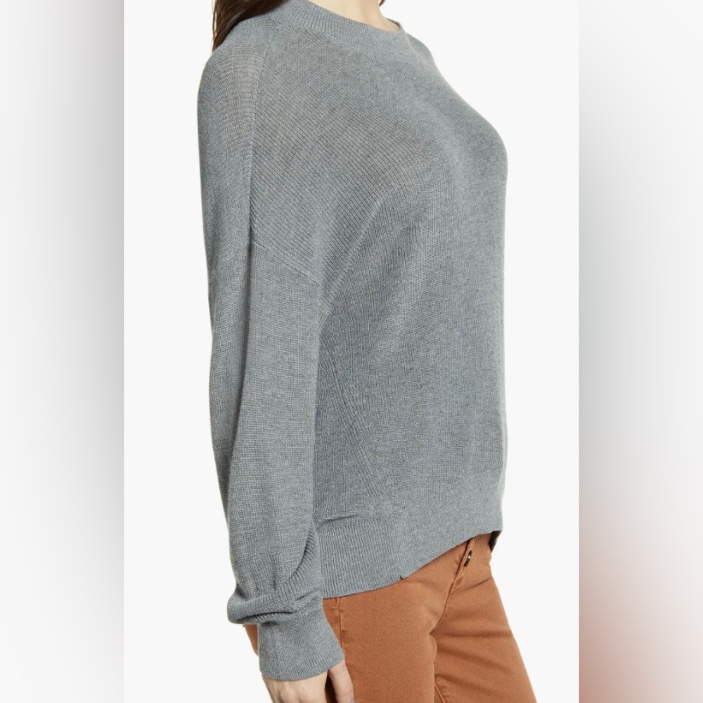 Knit Long Gray Sweater from Nordstrom